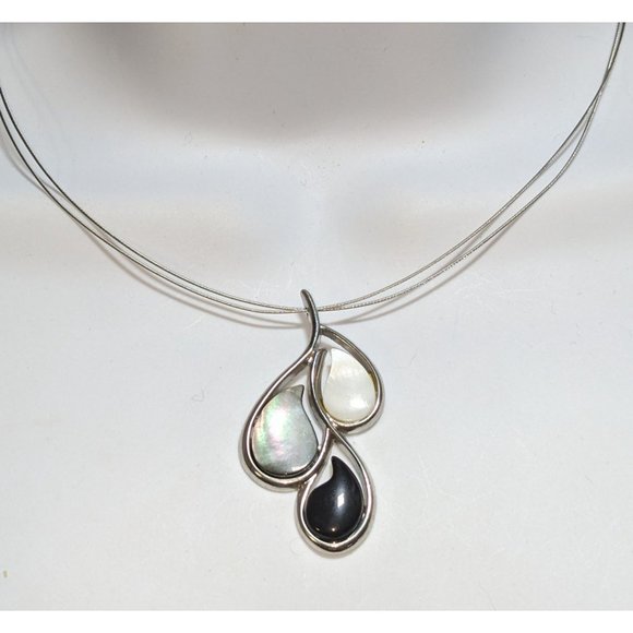 Lia Sophia Shell Teardrop Necklace - Picture 4 of 7